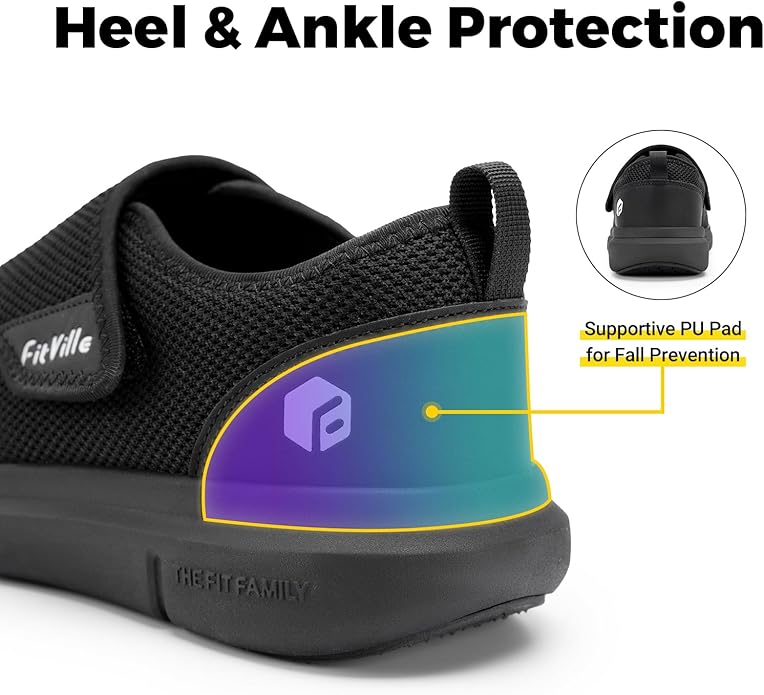 FitVille Diabetic Shoes — wnętrze i podszewka
